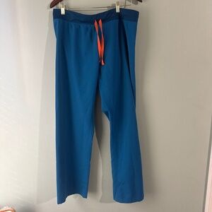 Figs women’s Livingston scrub pants Alps Blue - L